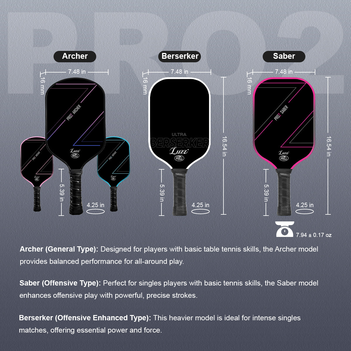 Luzz Pro 2nd Saber