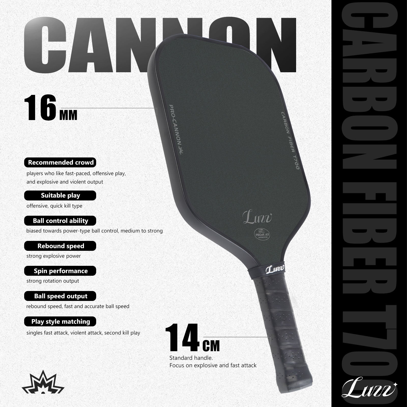Luzz Cannon Paddle
