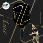 Luzzpickleball ZZ Frameless Paddle(14mm)T700 Carbon Friction Surface| Thermoformed - Limited Collection