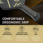 Luzzpickleball ZZ Frameless Paddle(14mm)T700 Carbon Friction Surface| Thermoformed - Limited Collection