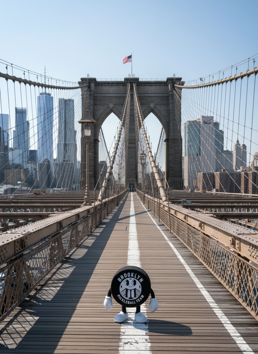 Brooklyn Pickleball Team Figurine