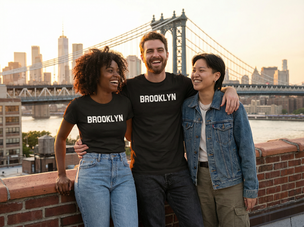 Brooklyn Pickleball Team Brooklyn Back Logo Tee