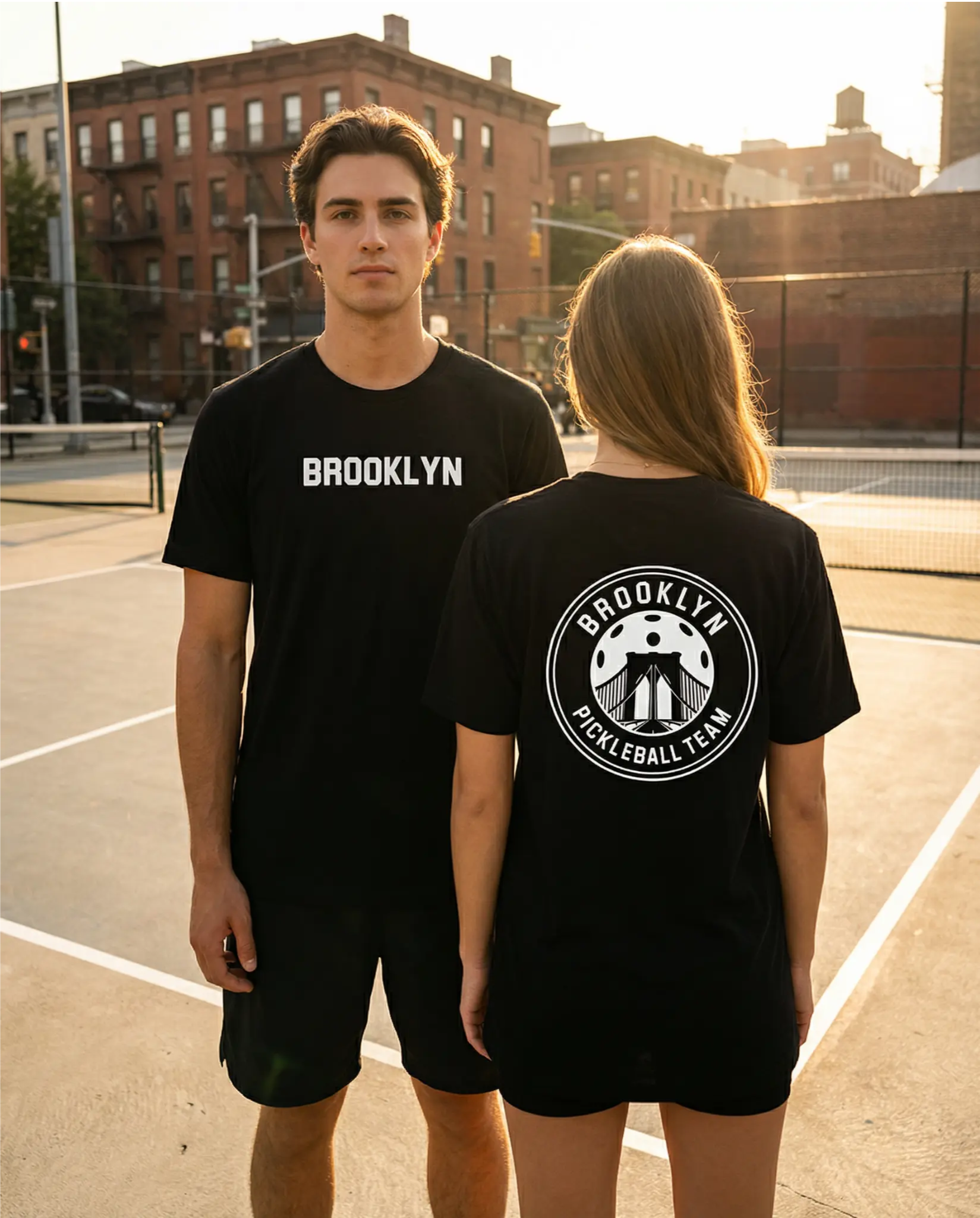 Brooklyn Pickleball Team Brooklyn Back Logo Tee