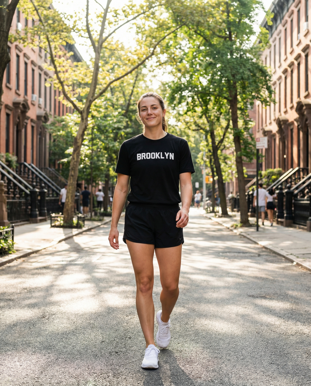 Brooklyn Pickleball Team Brooklyn Back Logo Tee
