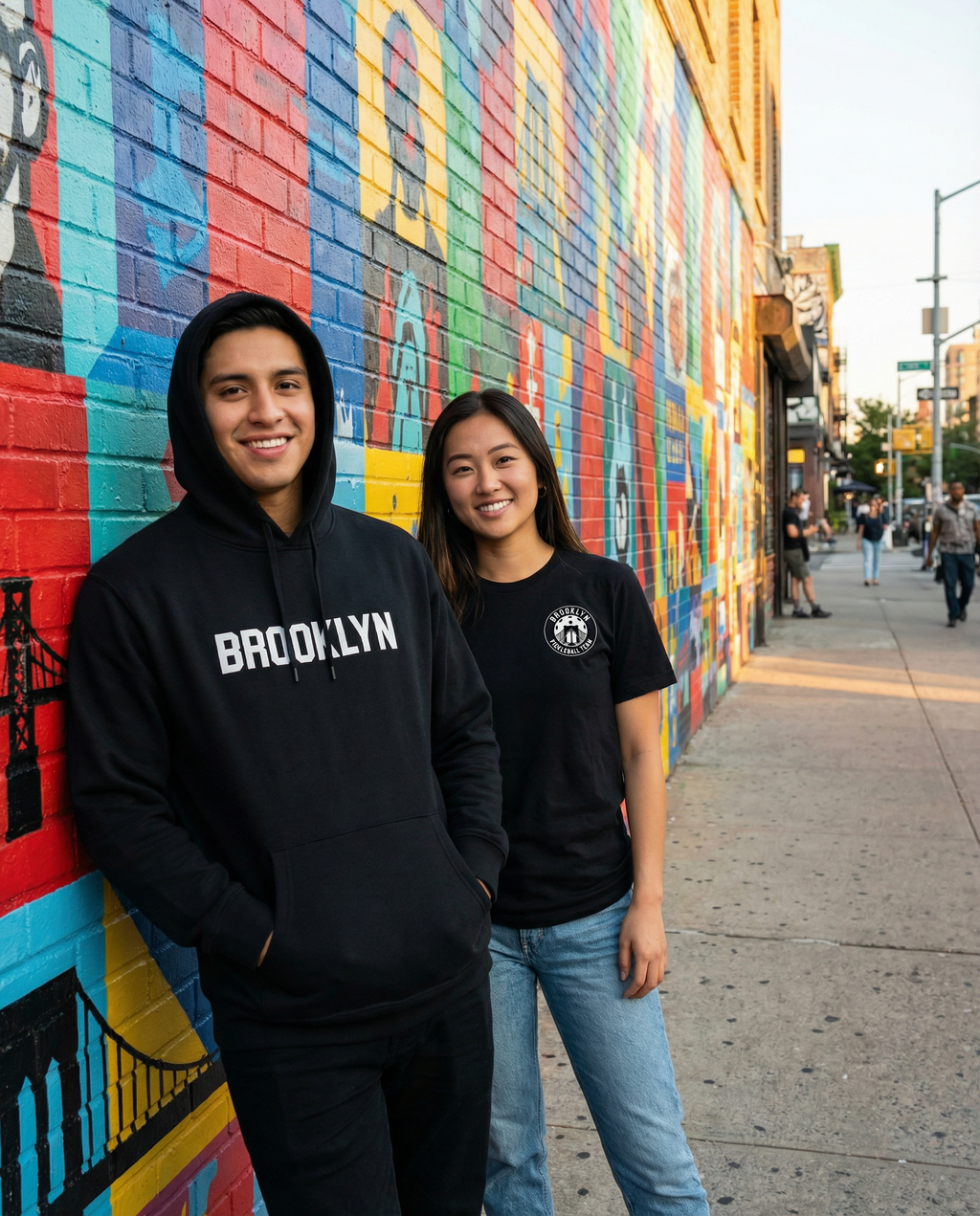 Brooklyn Pickleball Team Brooklyn Back Logo Hoodie