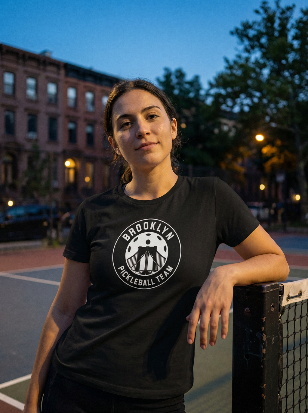 Brooklyn Pickleball Team Classic Center Logo Tee