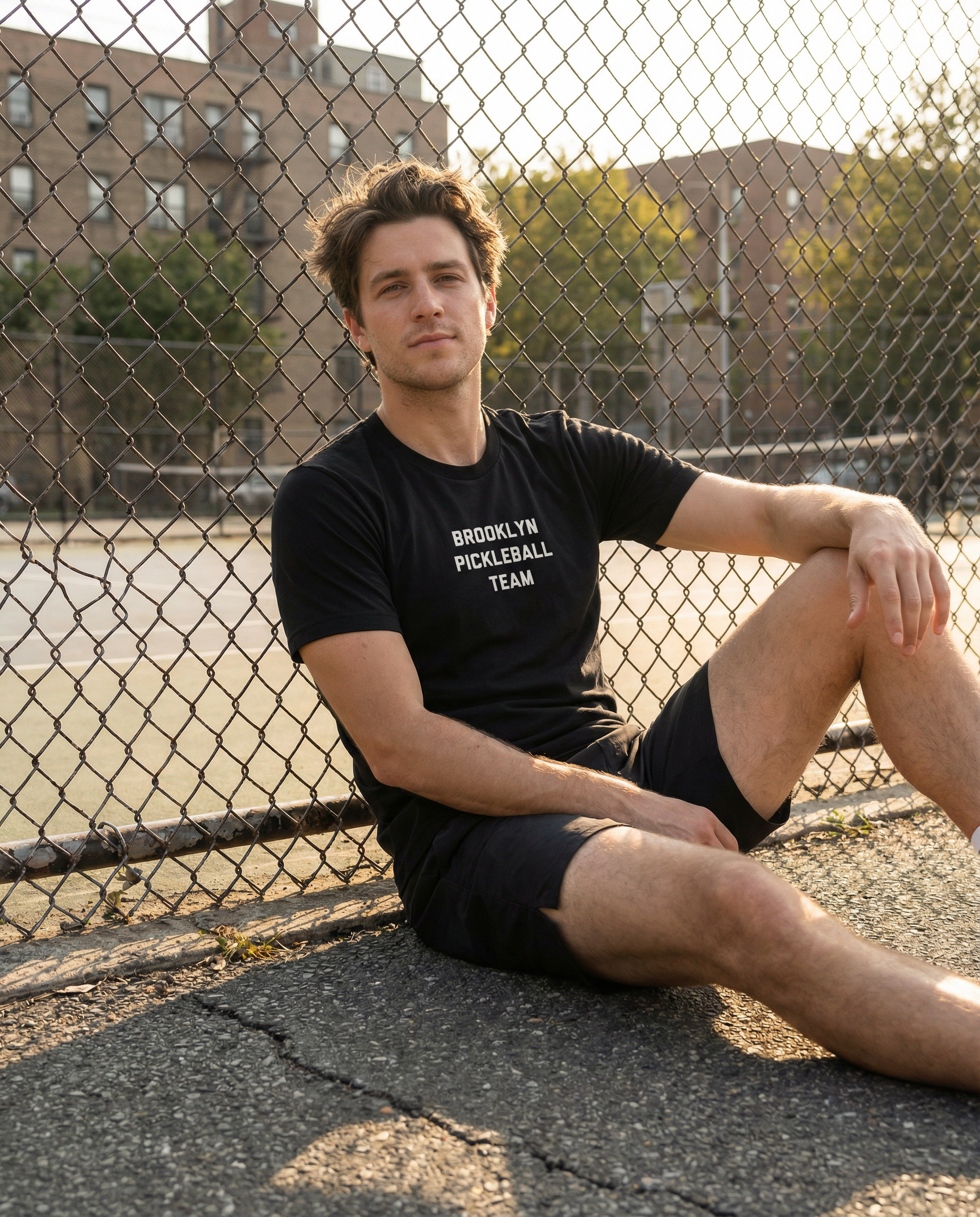 Brooklyn Pickleball Team Wordmark Logo Tee