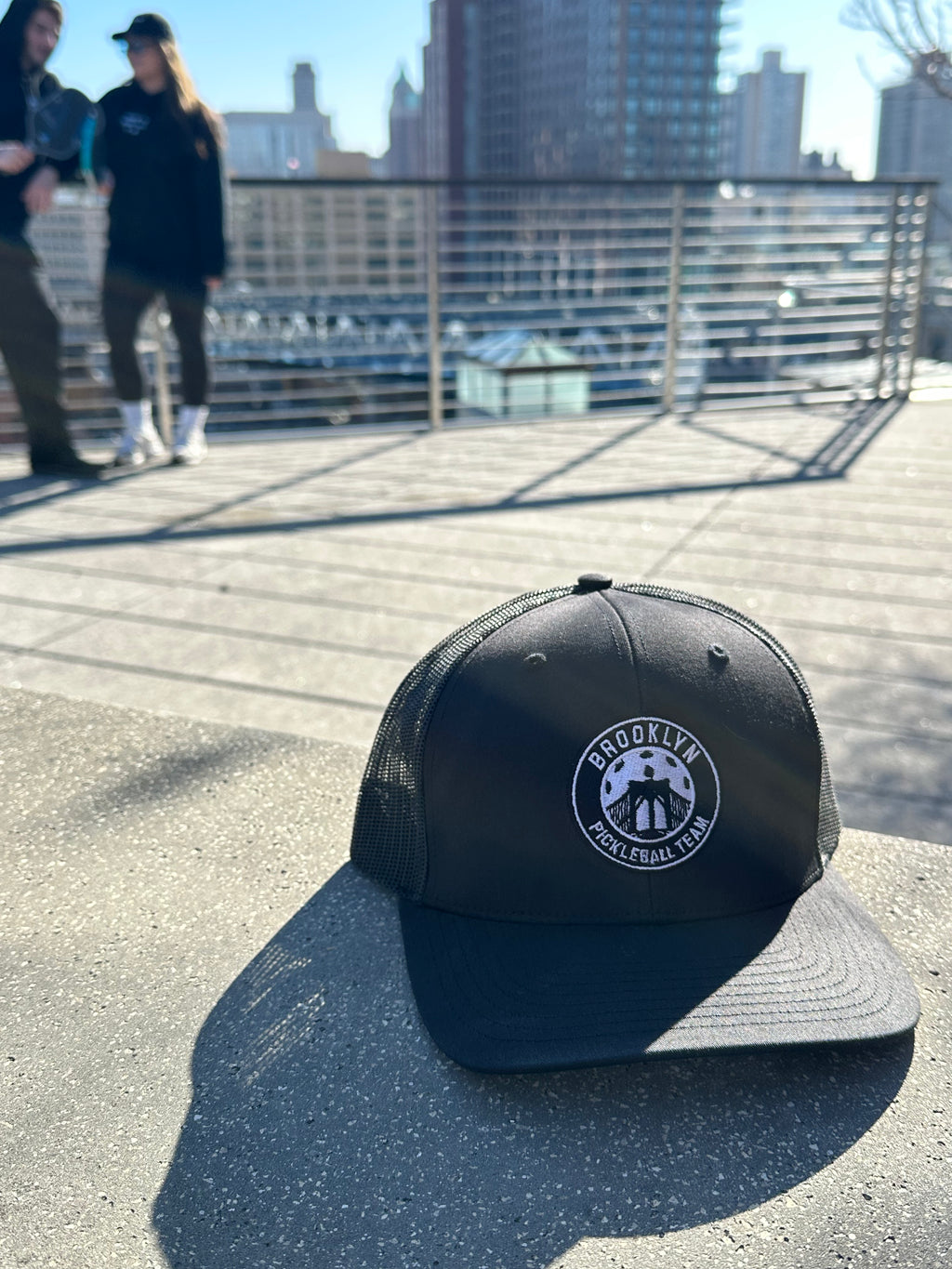 Brooklyn Pickleball Team Trucker Snapback Cap