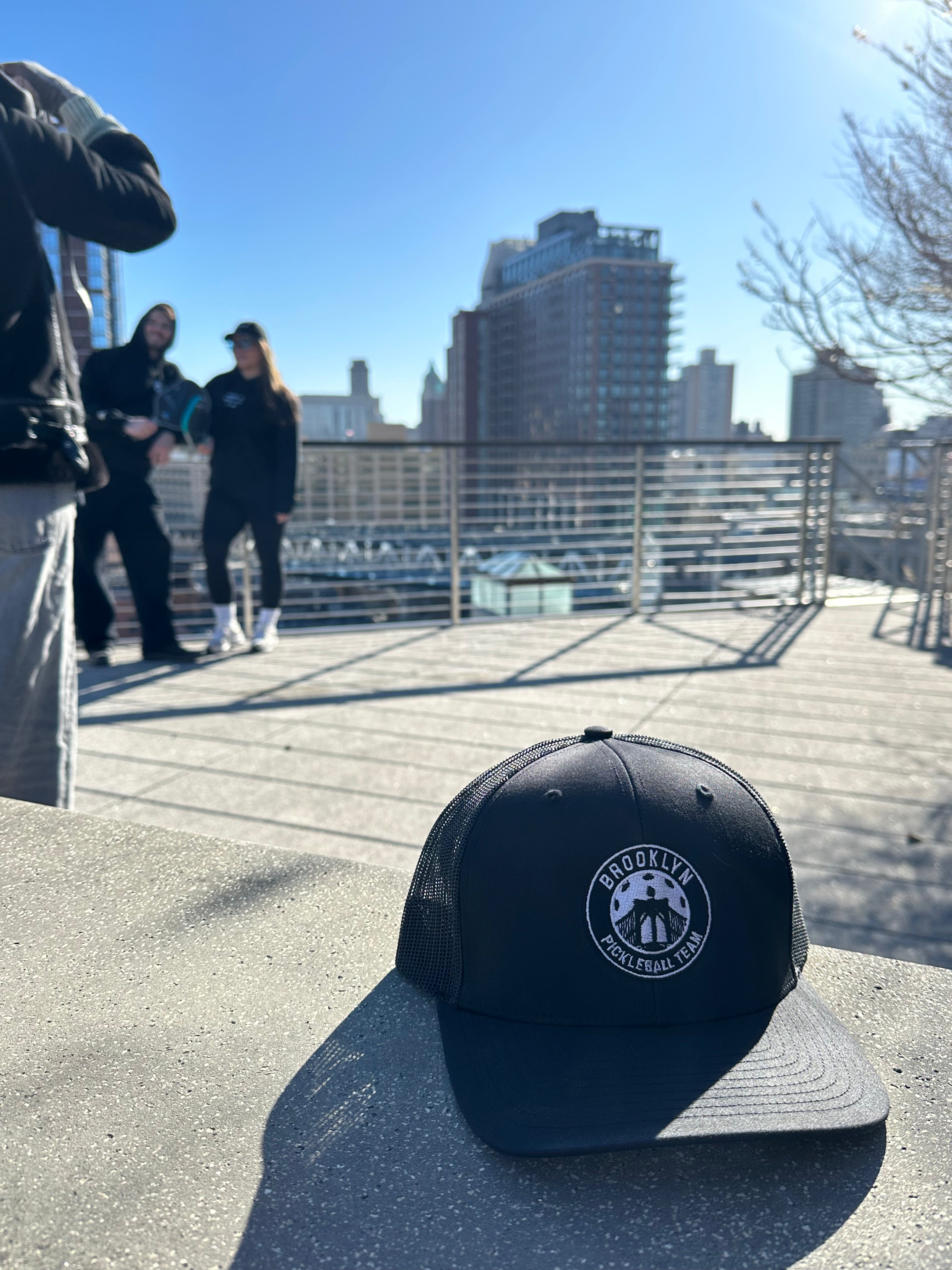Brooklyn Pickleball Team Trucker Snapback Cap