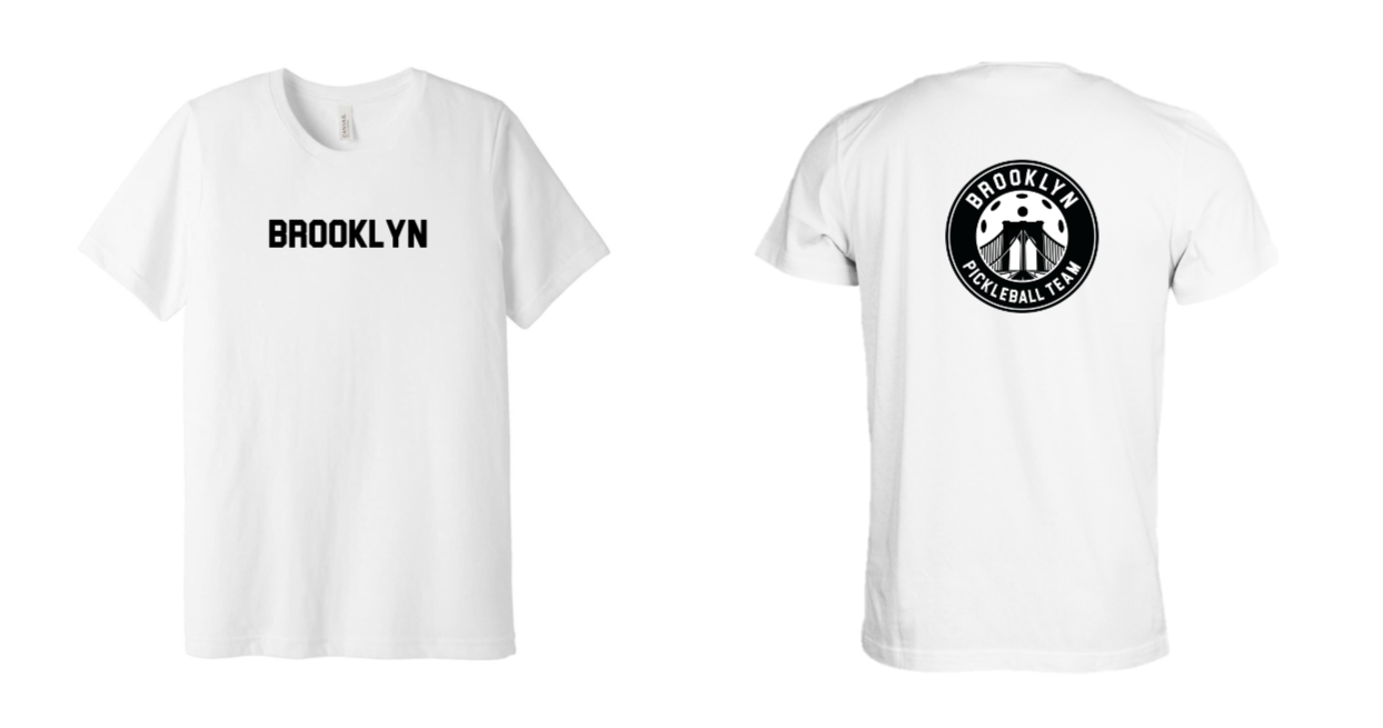 Brooklyn Pickleball Team Brooklyn Back Logo Tee