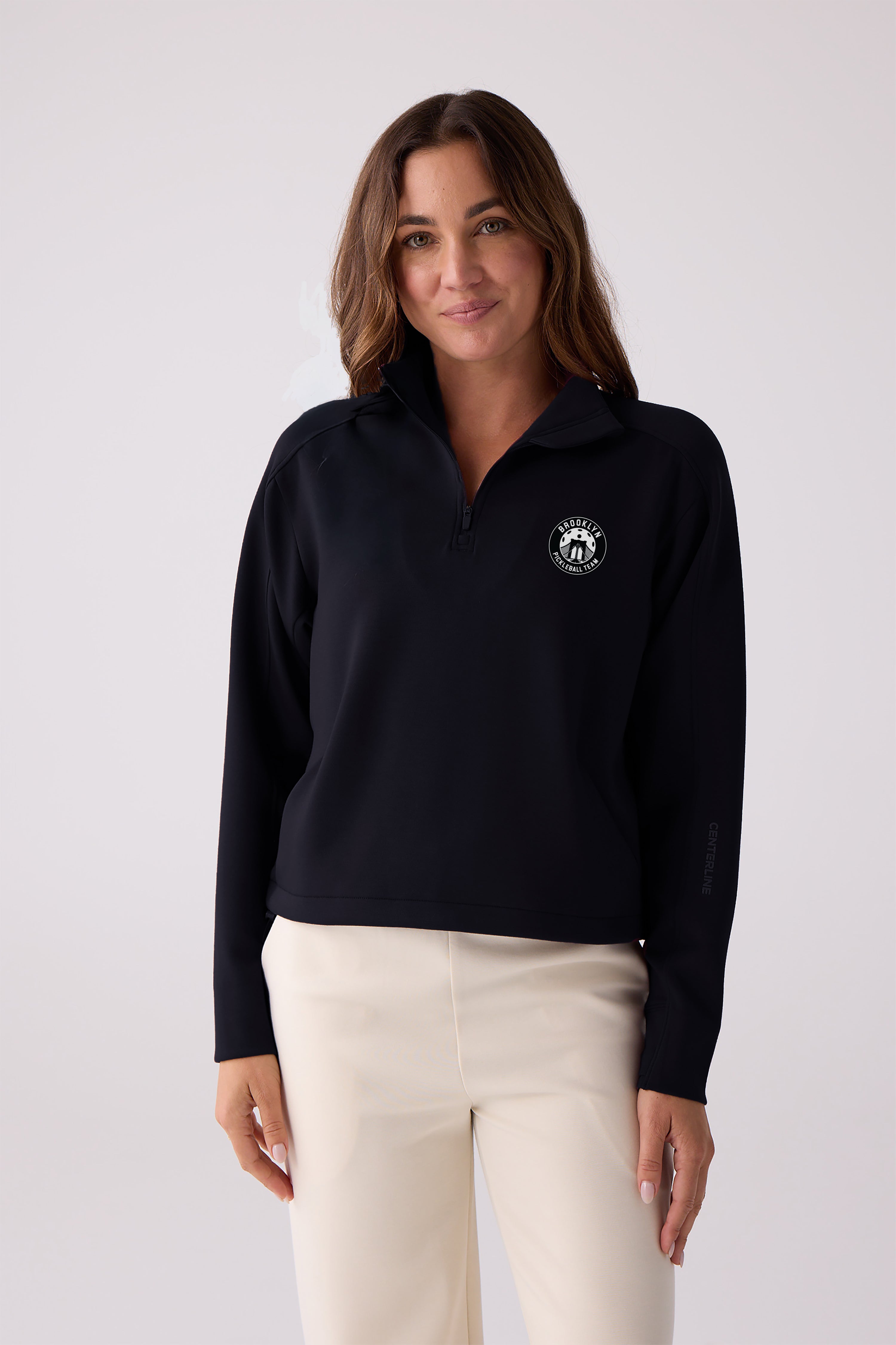 Brooklyn Pickleball Women's Après Quarter Zip